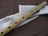 1.8 Pentatonic Shakuhachi with Root End 5 Holes Kinko Wudaguji inlet with buffalo horn flake- Traditional Zen Instrument