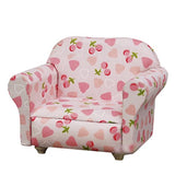 F Fityle 1/12 Dollhouse Miniature Single Sofa Light Pink Sweet Style Kids Gift Decor