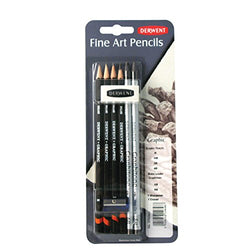 Derwent Graphic Pencil Mixed Media, Pack, 8 Count (0700661)