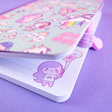 tokidoki x iHasCupquake Notebook - Cute Pastel Lined Journal Notebook Composition for girls women