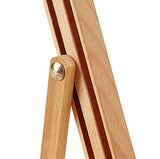 KINGART Studio Wooden Medium Tabletop H-Frame Easel, Wood (710N)