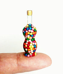 Bottle of candy. Sweets! Dollhouse miniature 1/12