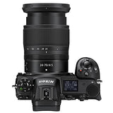 Nikon Z6 Mirrorless Digital Camera 24.5MP + Nikkor Z 24-70mm f/4 S & AF-P 70-300mm F/4.5-6.3 ED VR Lenses + 64GB G Series XQD Memory Card +Accessory Bundle (22 Pieces)