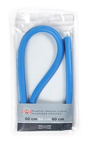 Koh-I-Noor Hardtmuth Plastic French Curve 60cm, 1pc