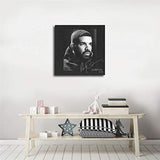 FINDEMO Drake, Scorpion? Art Music Album Poster Painting Canvas Art Poster and Wall Art Picture Print Modern Family Bedroom Decor Posters /0142 (Unframed,12x12 inch)