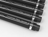 TOOLI-ART Micro-Line Pens with Case, Fineliner, Multiliner, Archival Ink, Artist Illustration, Architecture, Technical Drawing, Outlining, Scrapbooking, Manga, Writing, Rock Painting 14/Set Black