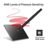 Huion Inspiroy H430P Graphics Drawing Tablet for OSU! Signature Pad with Battery-Free Pen 4096
