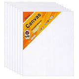 Canvas Boards 11x14 Inches Set of 9, Canvas Panels 3mm Thickness for Oil & Acrylic Painting, 100% Cotton