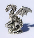 Hastings Pewter Company Lead Free Pewter Dragon Figurine statue small decoration