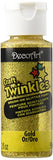 DecoArt Craft Twinkle Paint, 2-Ounce, Gold