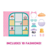 LOL Surprise Fashion Packs Spring Style - 6 Unique Styles Each with (3) Outfits, (2) Pairs of Shoes, (4) Accessories – Mix and Match Styles to Create Tons of New Looks - Great Gift for Girls Age 4+
