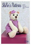 Crochet Pattern for Bear Toy, Betty Bear, Child's Toy CP257