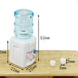 SXFSE Dollhouse Decoration Accessories,Miniature Life Play Scene Model Doll House Accessories Mini Water Dispenser (A)