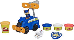 Play-Doh Paw Patrol Rescue Rolling Chase Toy Police Cruiser Figure & Vehicle Set with 4 Non-Toxic Colors