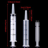 Frienda 4 Pack Large Plastic Syringe for Scientific Labs and Dispensing Multiple Uses Measuring Syringe Tools (20 ml)
