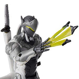 Hasbro Overwatch Ultimates Series Genji (Chrome) Skin 6"-Scale Collectible Action Figure with Accessories - Blizzard Video Game Character (Amazon Exclusive)