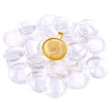 Swpeet 56Pcs Jewelry Making Kits, Including 28 Pieces 4 Colors Round Bezels with 28Pcs Glass Dome