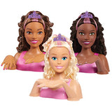 Barbie Unicorn Party 26-piece Deluxe Styling Head, Dark Brown Hair, Pretend Play, Kids Toys for Ages 5 Up, Amazon Exclusive