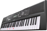 Yamaha EZ-220 61-Lighted Key Portable Keyboard Package with Headphones, Stand and Power Supply