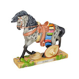 Enesco Trail of Painted Ponies El Charro Figurine, 7.75 in H x 2.75 in W x 7.5 in L, Multicolor
