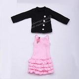 N N Doll Clothes 1/4 Pink Red Style for Kid Body Doll Accessories YF4to177pink Fullset 6 Points Body