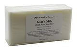 Goats Milk - 2 Lbs Melt and Pour Soap Base - Our Earth's Secrets