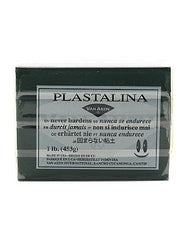 Van Aken Plastalina Modeling Clay dark green 1 lb. bar [PACK OF 4 ]