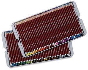 Derwent 72 Pastel Pencil Metal Tin Set