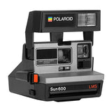 Polaroid 600 Sun600 LMS Silver Camera with Black and White Instant Film and Film Kit Bundle (3 Items)