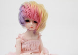 (22~24cm) 1/3 BJD Doll MSD Fur Wig Dollfie Mixed & Gradients Color / 007-A(FEB113)