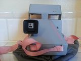 Vintage Polaroid Pink & Gray Cool Cam 600 Instant Camera