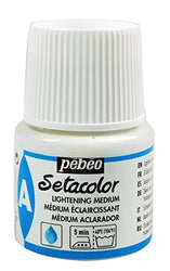 Pebeo Setacolor Auxiliary Lightening Paint, Medium, 45ml