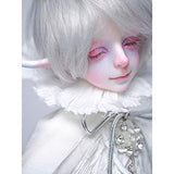ZDD 1/4 BJD Doll 51cm 20 Inch SD Dolls Ball Jionted Doll Baby DIY Toy with Elves Edition Full Set White Dress Wig Makeup Best Gift for Girls Boy