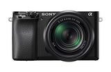 Sony Alpha A6100 Mirrorless Camera with 16-50mm and 55-210mm Zoom Lenses, ILCE6100Y/B, Black