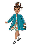 Butterick Patterns Retro Fashion 18" Doll Clothes Dress, Overskirt, Skirt, Pants, Jacket, and Coat Sewing Patterns