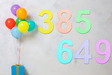 17 inch Large Wooden Numbers, Wood Number, Blank Wooden Number, Wooden Sign Board, Wooden Numbers for Crafts, DIY Projects, Birthday, Party, Wedding Decorations (Number 0)
