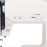 Janome JW8100 Fully-Featured Computerized Sewing Machine with 100 Stitches, 7 Buttonholes, Hard