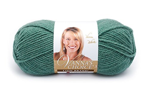 Lion Brand Yarn 860-177 Vanna's Choice Yarn, Sage