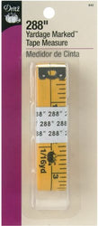 Dritz Flip it Tape Measure, 3/4 by 144-Inch