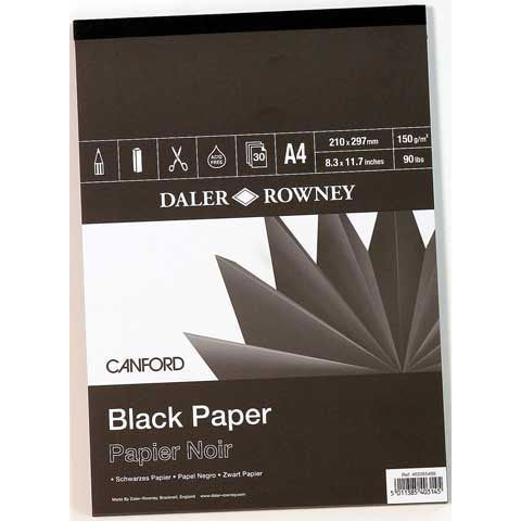 Daler-Rowney Raven Black Pads 11 in. x 16 in.