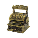 PULABO Simulation Miniature Vintage Carving Cash Register Open Draw Collection Model DIY Dollhouse Garden Decoration 1/12 Scale Practical and Environmentally Practical