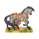 Enesco Trail of Painted Ponies El Charro Figurine, 7.75 in H x 2.75 in W x 7.5 in L, Multicolor