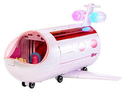 LOL Surprise OMG Plane 4 in 1 Playset Transforms 50 Surprises - Airplane, Car, Recording Studio, Mixing Booth with Colorful Doll Accessories, Play Set Gift for Kids Ages 4+