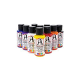 Monalisa Acrylic Paint Set 10 x 40 ml with Brush Set, Waterproof, Vibrant Colors for Painting on Wood, Stone and Canvas, for Children, Adults, Hobby Painters and Students (10 Colors Set)