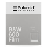 Polaroid Originals B&W 600 Instant Camera Film (8 Exposures) 3-Pack