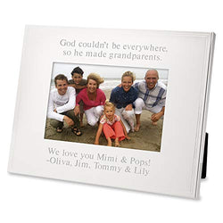 Things Remembered Personalized Silver Tremont 5 x 7 Landscape Picture Frame with Engraving Included