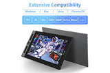 Drawing Tablet with Screen-XP-PEN Artist Pro 16 Drawing Display 15.6 inches Full Laminated Graphics Pen Display Pen Tablet Pen with Battery-Free X3 Smart Chip for Designing Drawing Painting