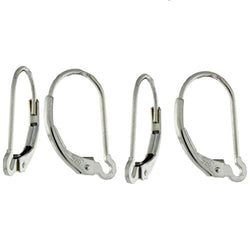 Sterling Silver Interchangeable Lever Back Earring Findings