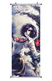 Scroll Image/Kakemono Fabric Roll-up Poster Anime Print Painting , 100x40 cm, motif: for Touka Kirishima