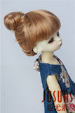 Jusuns JD049 6-7'' 16-18CM Golden Blond Roll Cake Up Style Doll Wigs 1/6 YOSD Synthetic Mohair BJD Doll Hair